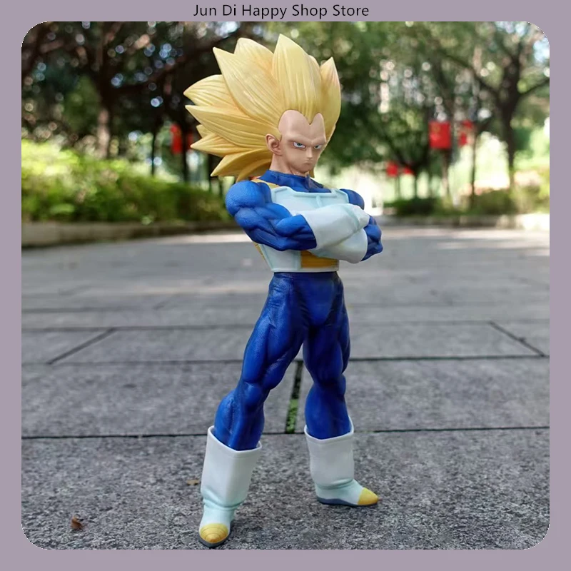 

​​Dragon Ball Daima Vegeta Super Saiyan 3 Arms Crossed 28cm Standing Pose Anime Figure Statue Desktop Decoration Gift​