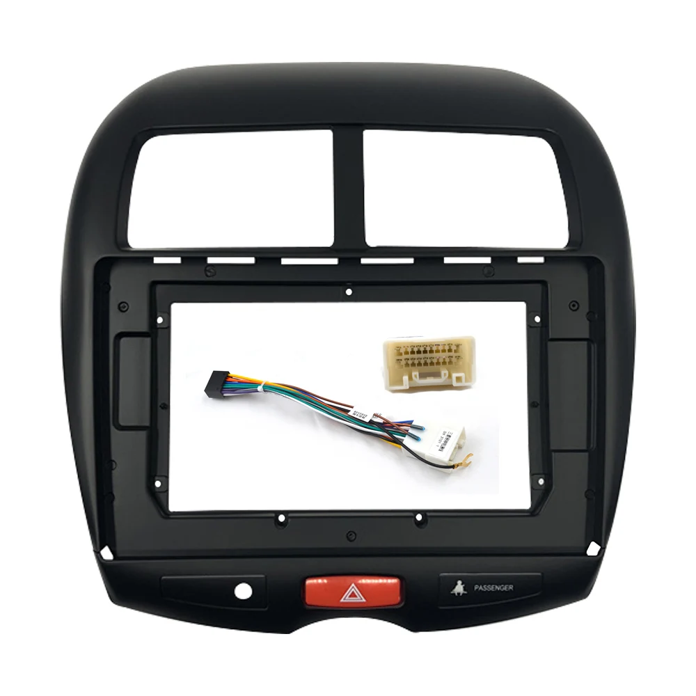 

10.1 Inch Car Radio Fascias For Mitsubishi ASX / RVR /Outlander 2010-2016 2 Din Panel DVD Gps Mp5 Android Player Dashboard Frame