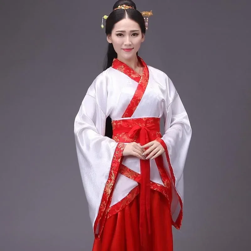 Hanfu Women Tang Chinese Fairy Dance Costumes Skirts Opera Students Ancient Graduation Ceremony Tradicional China Hombre Girls