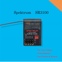 Robot Car Receiver 2.4Ghz Spektrum SR3100 DSM2 3 Channel Surface DSM2 Receiver For RC CAR RC BOAT For DSM2 Spread Spect