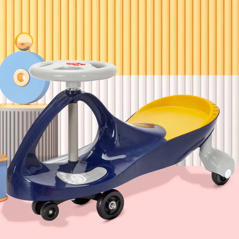 Baby Twist Car Children\'s Roller Coaster Universal Wheel Toy Swing Car Slide Car Slide Car Can Sit