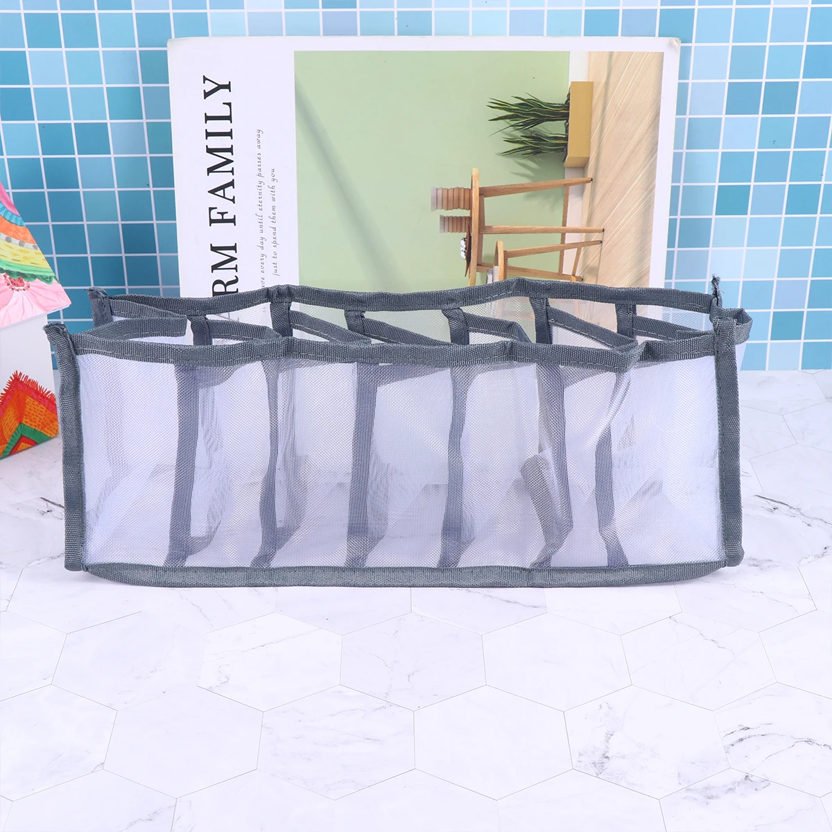 

Underwear Storage Box Drawer Organiser Organizer Socks and Case Bra Panties Baby