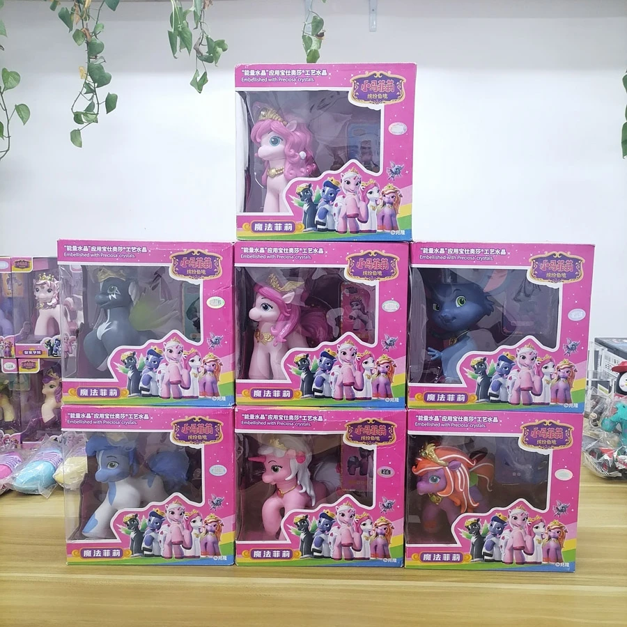 Filly Funtasia Royal Academy Anime Magic Crystal Pony Doll Toys Girls Play House Action Figure Ornaments Kids Birthday Gifts