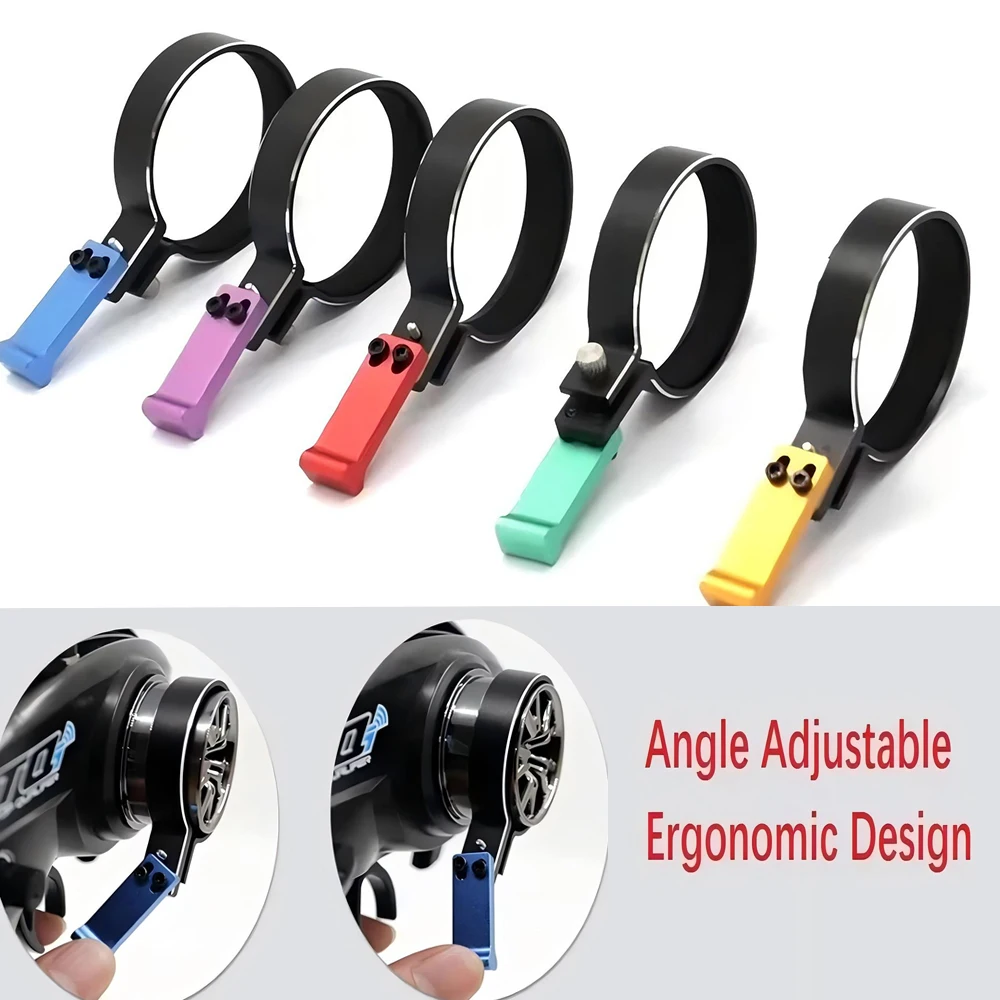 Upgraded One-Hand Steering Wheel & Throttle Trigger Adapter for Flysky NB4 Traxxas TQI RC Remote Controller - Upgrade Accessorie