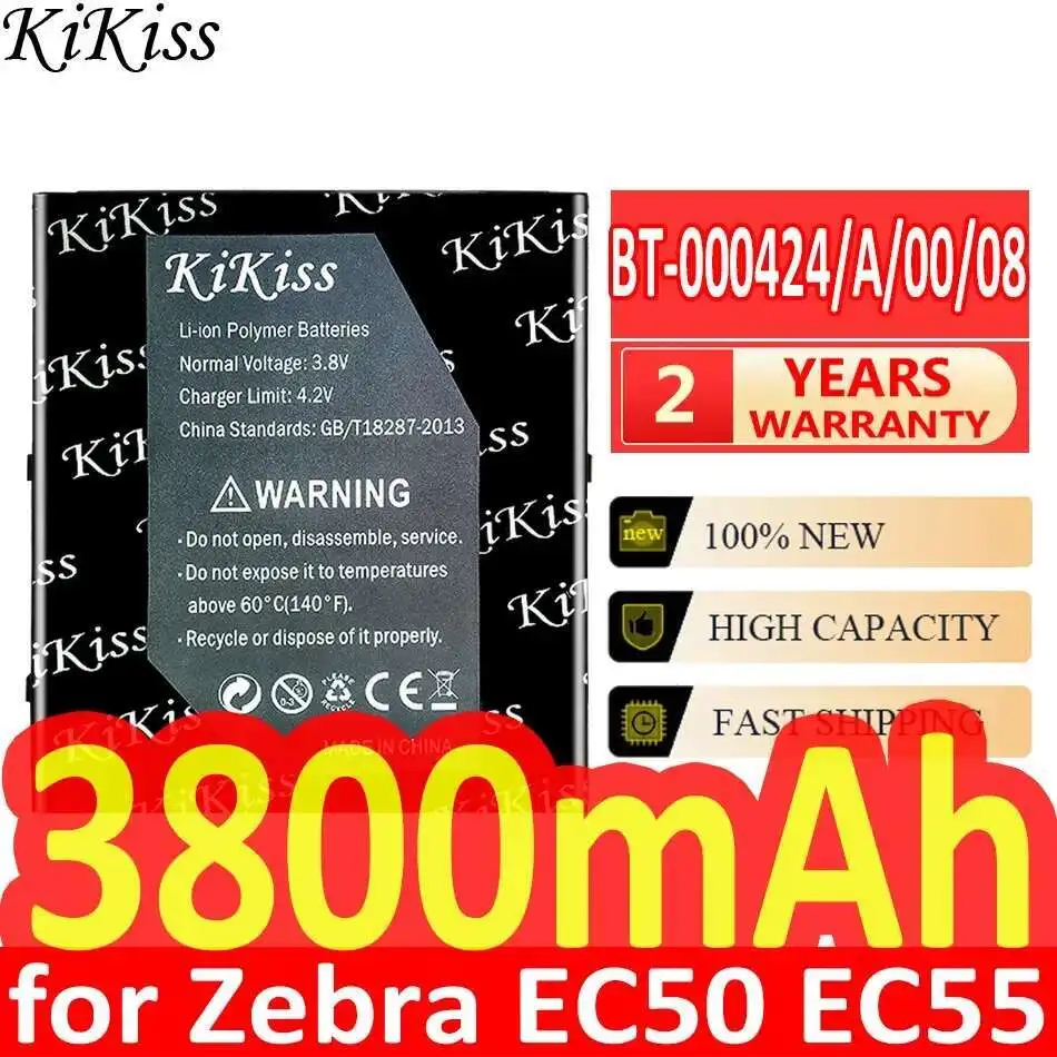 

Stable BT-000424 A 00 08 Mobile Data Terminal Battery 3800Mah For Zebra EC50 EC55 Reliable Power Supply