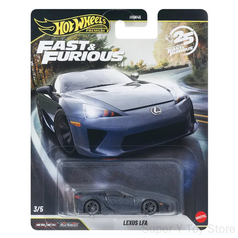 New Hot Wheels Premium Hnw46 Toyota Supra Chase Car Fast And Furious Batch R Series 1 64 Scale Real Riders Collectible Vehicle - view 5