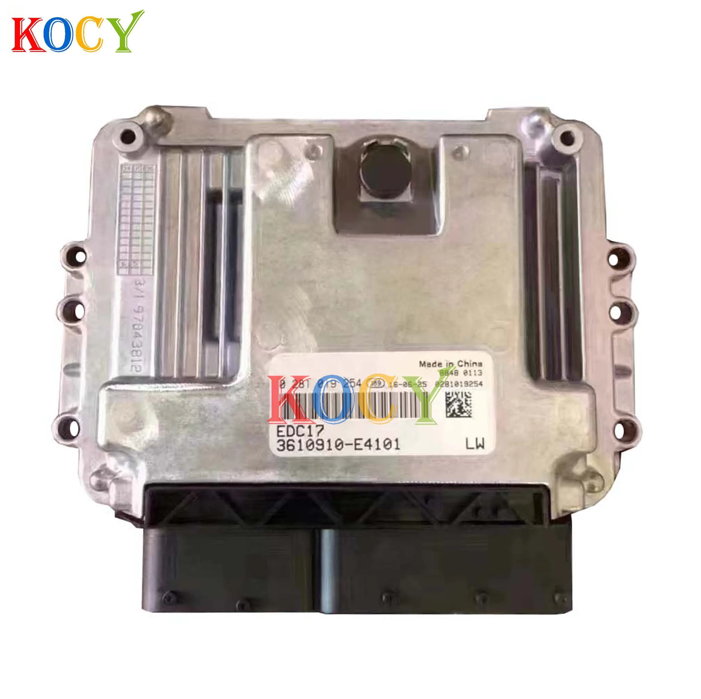 

0281019254 EDC17 3610910-E4101 Dies el Fuel Car ECU 0 281 019 254 for Dongfeng Electronic Control Module