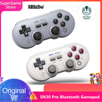 8BitDo SN30 Pro Bluetooth Gamepad for Nintendo Switch Android MacOS Steam Windows PC Wireless Controller Hall Effect Joystick