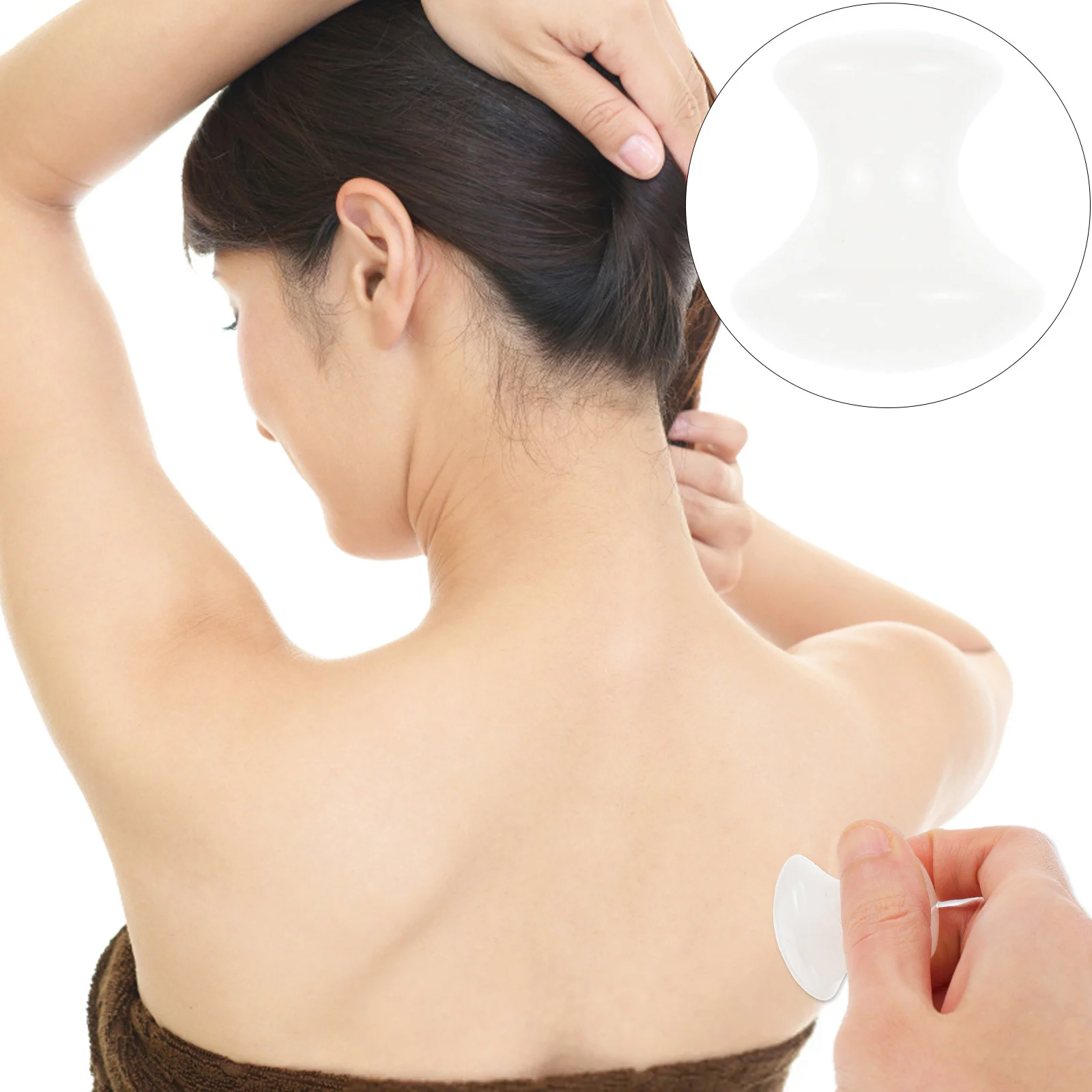 

Handmade Natural Crystal Quartz Mushroom Massage Stone for Spa Relaxation Meditation Surface Static Free