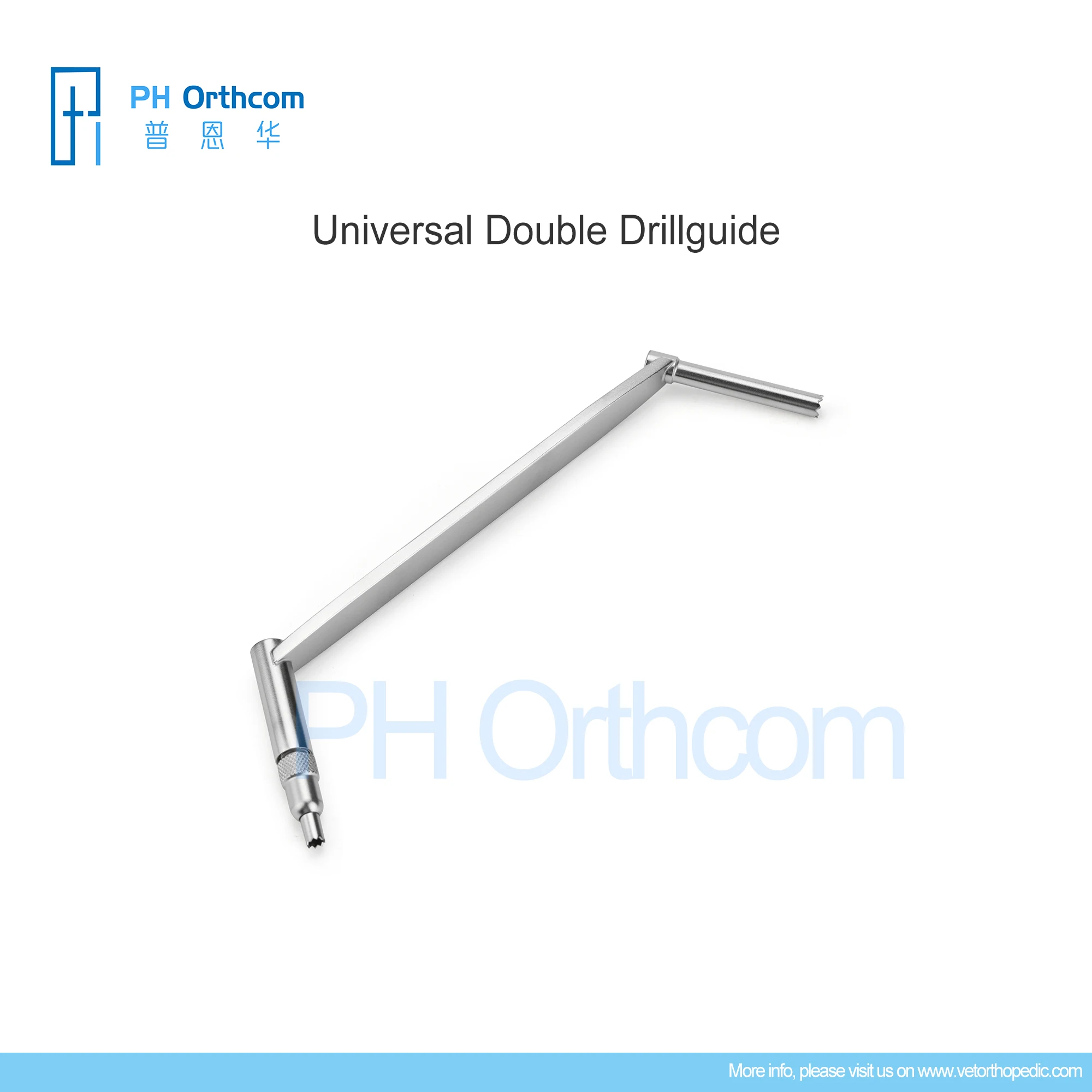 Universal Double Drillguide Orthopedic Surgery Veterinary Pets Mascotas Surgical Instruments Medical Supplies and Equipment