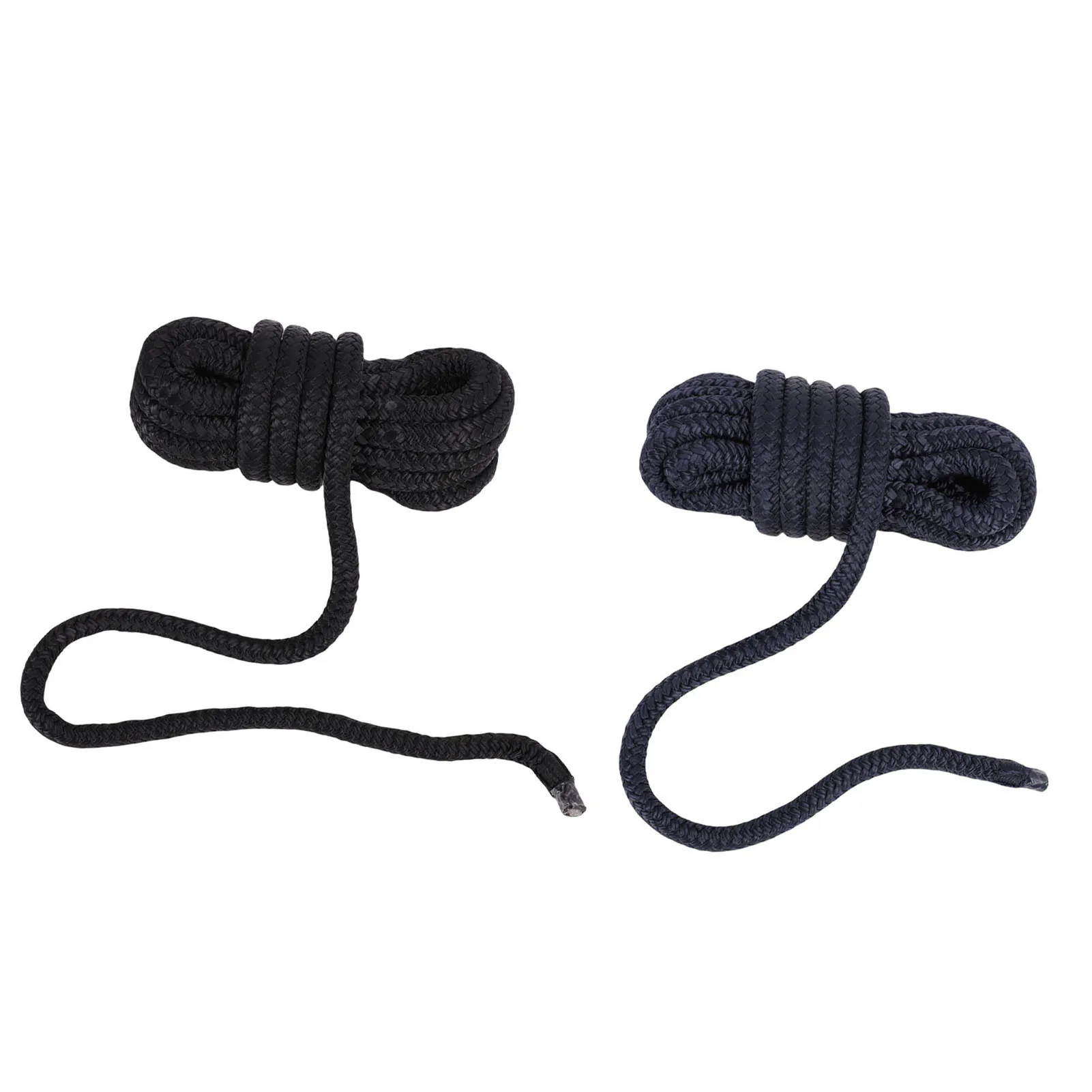 

Док-линия, двойная плетеная нейлоновая веревка 3/8 дюйма X 15 футов морского класса, высокопрочная док-станция для лодки для 12-дюймовой веревки с люверсами для стыковки