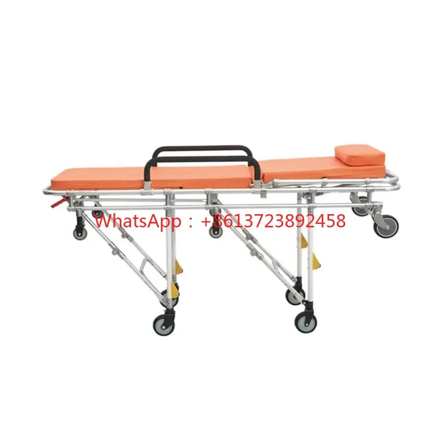 

Folding ambulance trolley bed stretcher emergency transport