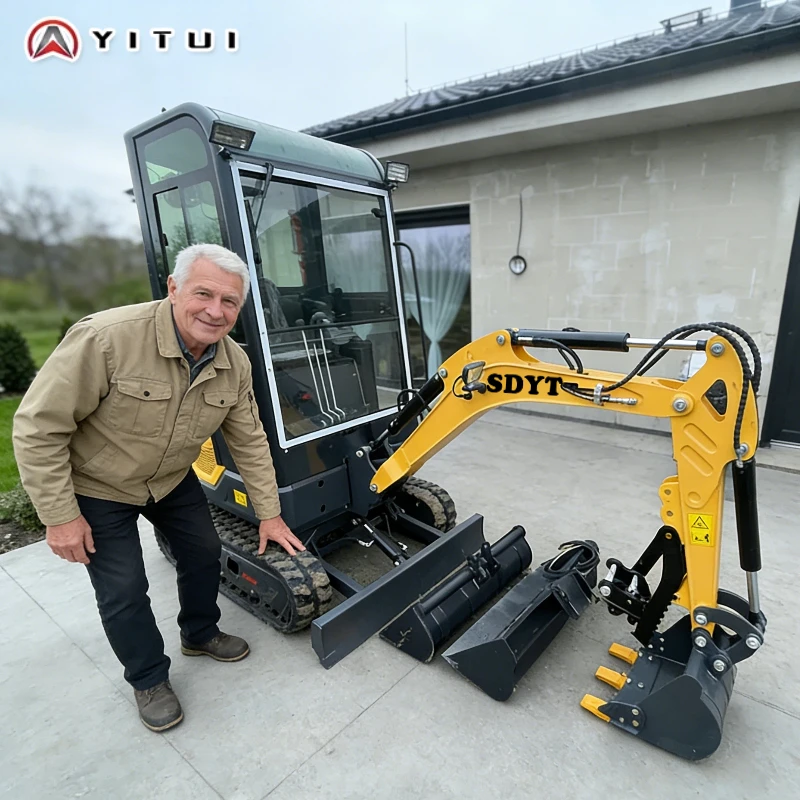 

Мини-экскаватор Star Model, компактный экскаватор из ЭПи для садовых каналов, индивидуальный мини-экскаватор для нескольких вспомогательных устройств