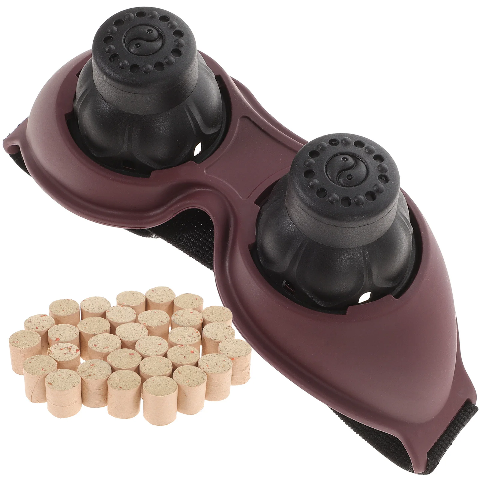 

1Set Eye Care Massager with Moxibustion Function Compact Design for Convenient Storage and Travel Suitable for All Users