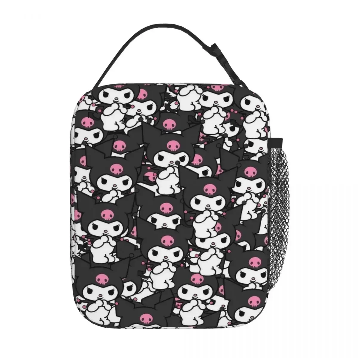 

Kawaii Kuromi Cartoon Insulated Lunch Bags Cooler Meal Container Leakproof Tote Lunch Box for Men Women Office Picnic