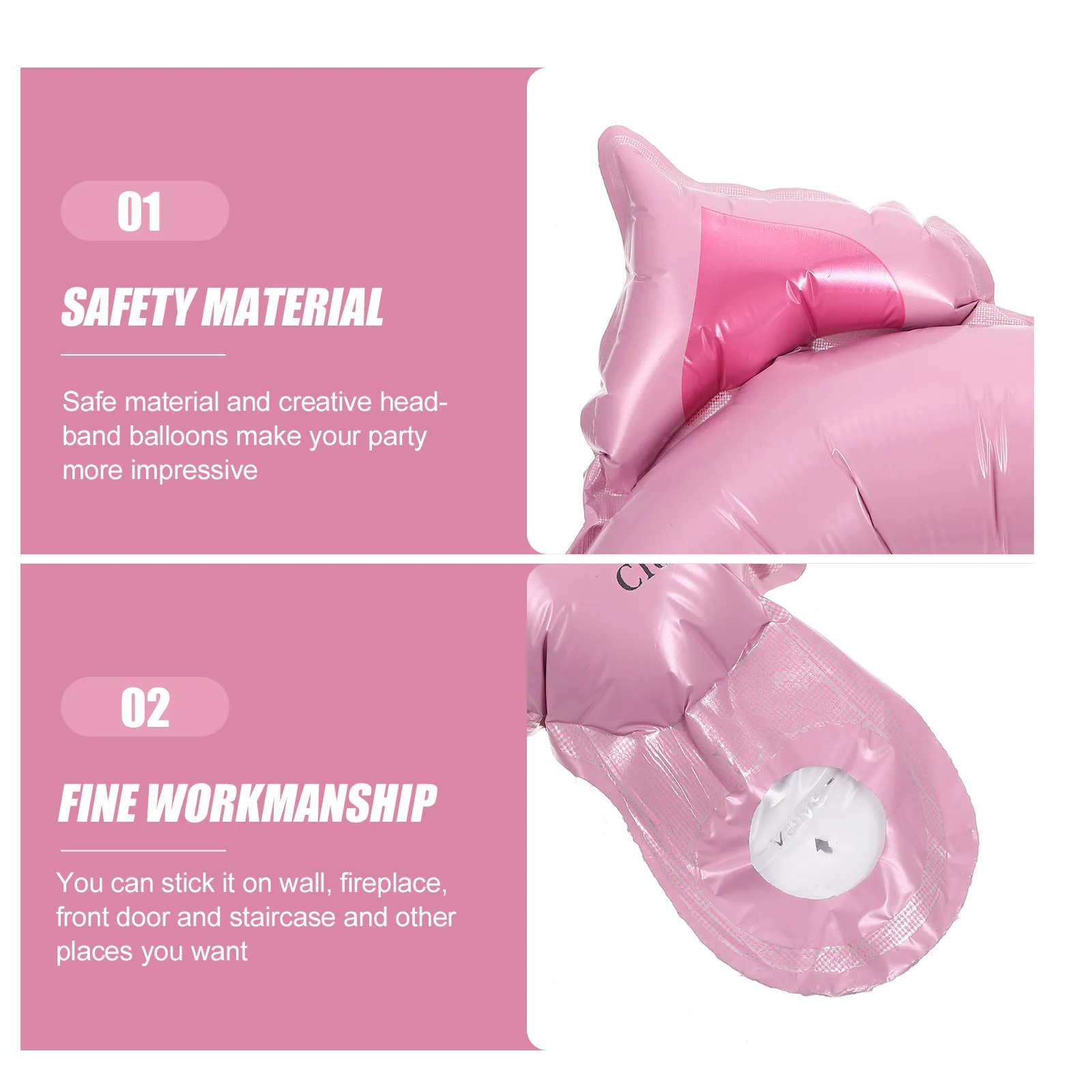 

Набор из 50 надувных фольгированных повязок на голову в виде животных, украшение для вечеринок, дома, бара, отеля, ландшафта, для любого случая