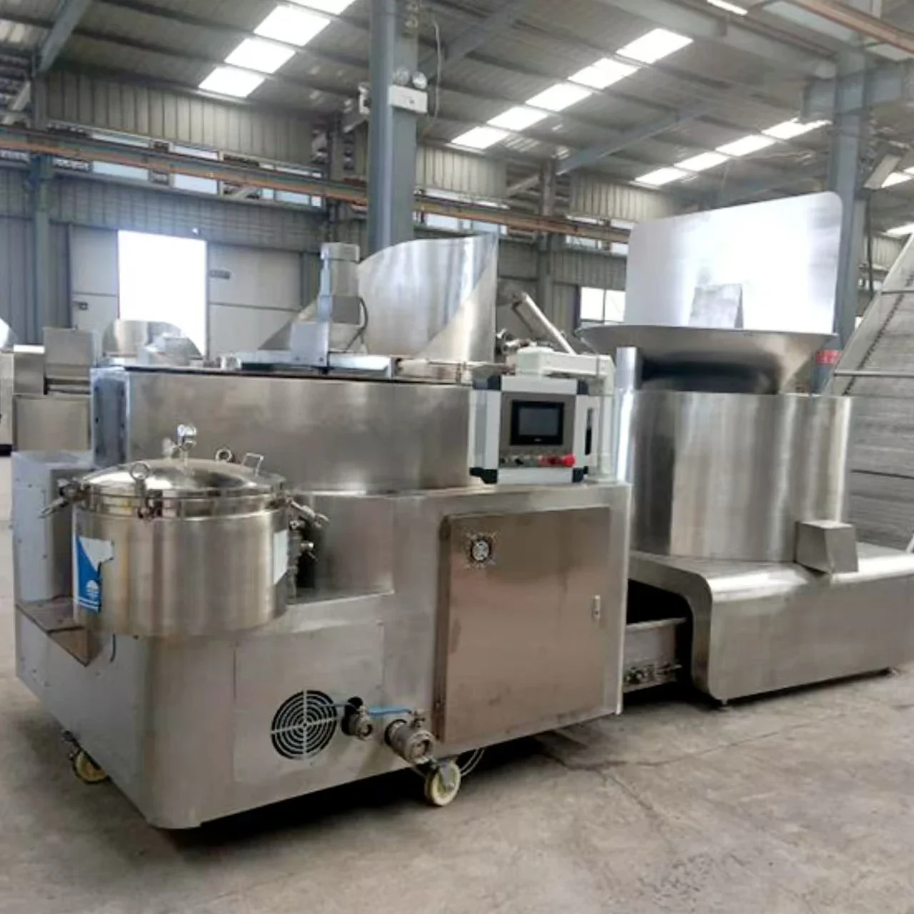 Línea de producción de patatas fritas de maquinaria de procesamiento de alimentos completamente automática de venta caliente que hace la máquina