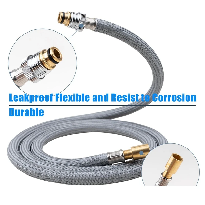 New Spray Hose For Delta RP50390 Faucet Hose Replacement, 59 In Pull Out Faucet Hose, RP62057/RP74608 Faucet Sprayer Hose