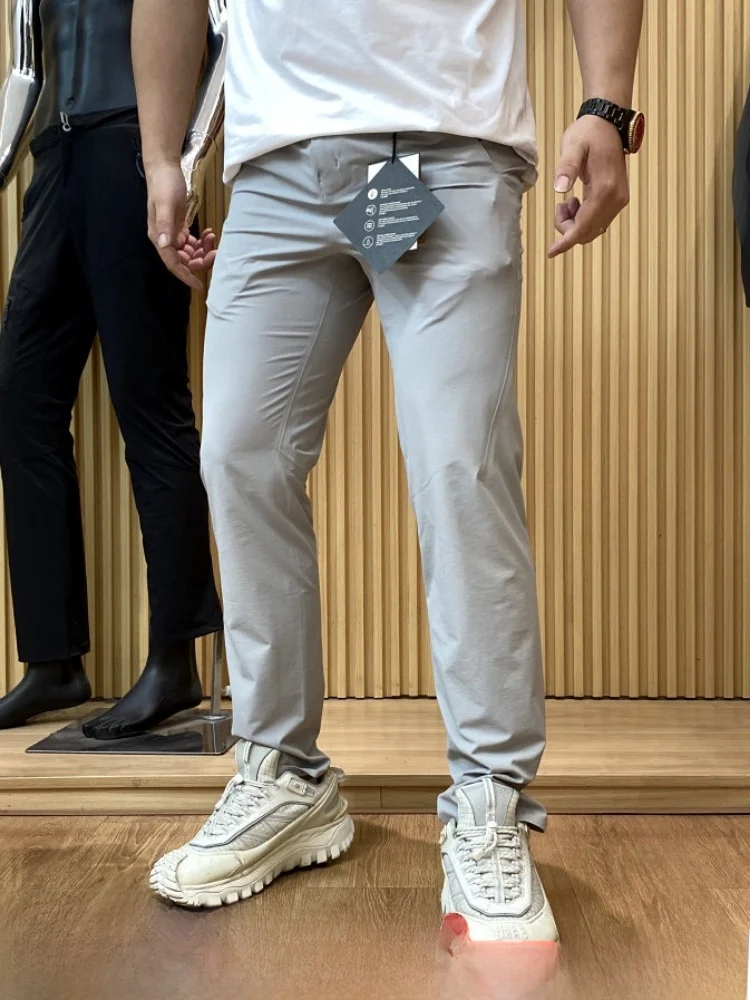 

Business V Series Men's Outdoor Lightweight Quick Dry Breathable Casual Pants Fashionable All-Match Straight Leg Zipper Waist