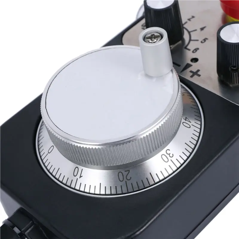 T19C 4X CNC Pulse Generator 6 Axis MPG Pendant Handwheel For FAGOR GSK MITSUBISHI FANUC System 5V Manual Pulse Generator