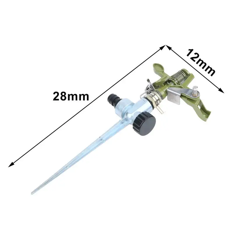 Thread Rotating Rocker Sprinkler Adjustable Impact Watering Device for Residential Lawn Garden Irrigation