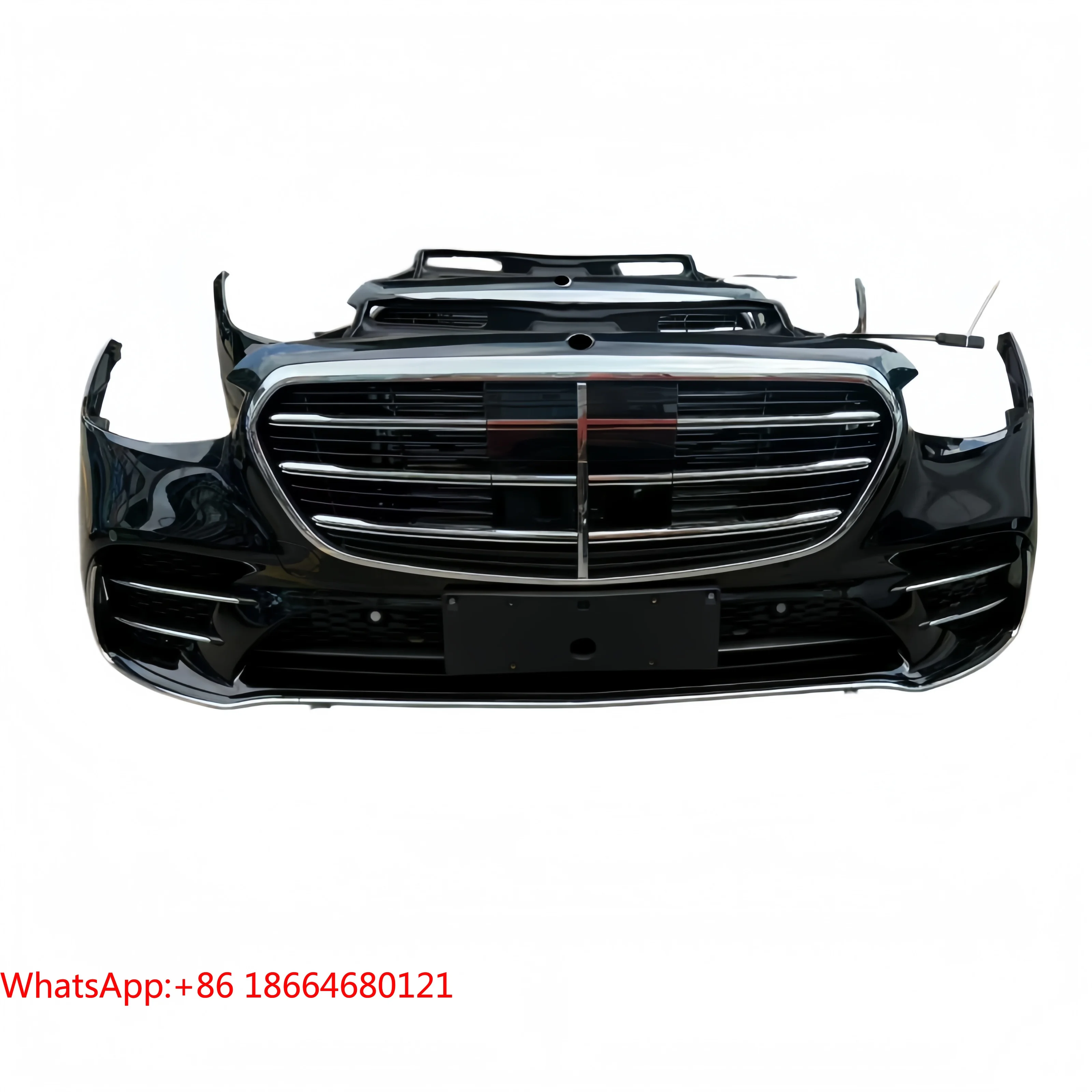 Nose CutUsed High Quality Plastic Sport Front Bumper With Cooling For  S-Class W223 S450 Fog Light Body Kit For Replace