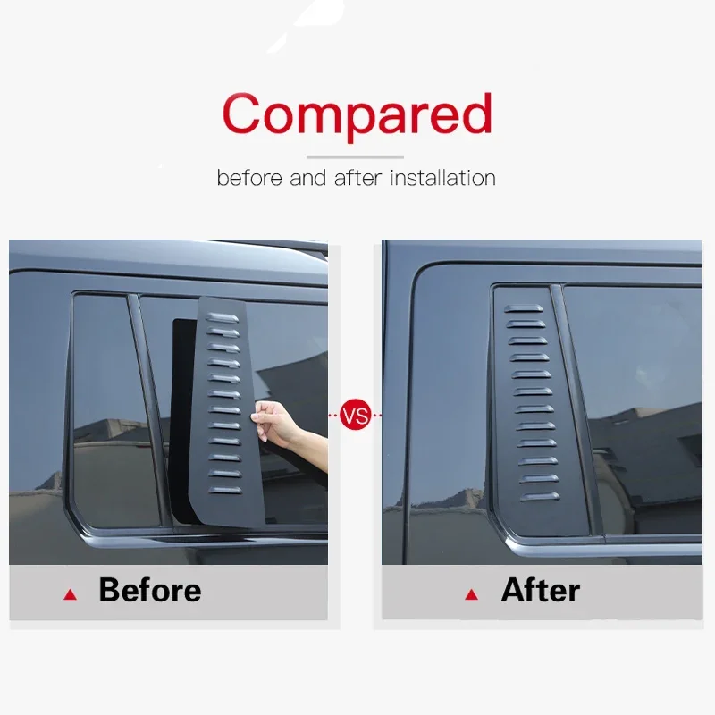 

For Land Rover Discovery 3 LR3 Discovery 4 LR4 2004-2016 Car Rear Window Glass Guard Plate Car Exterior Accessories