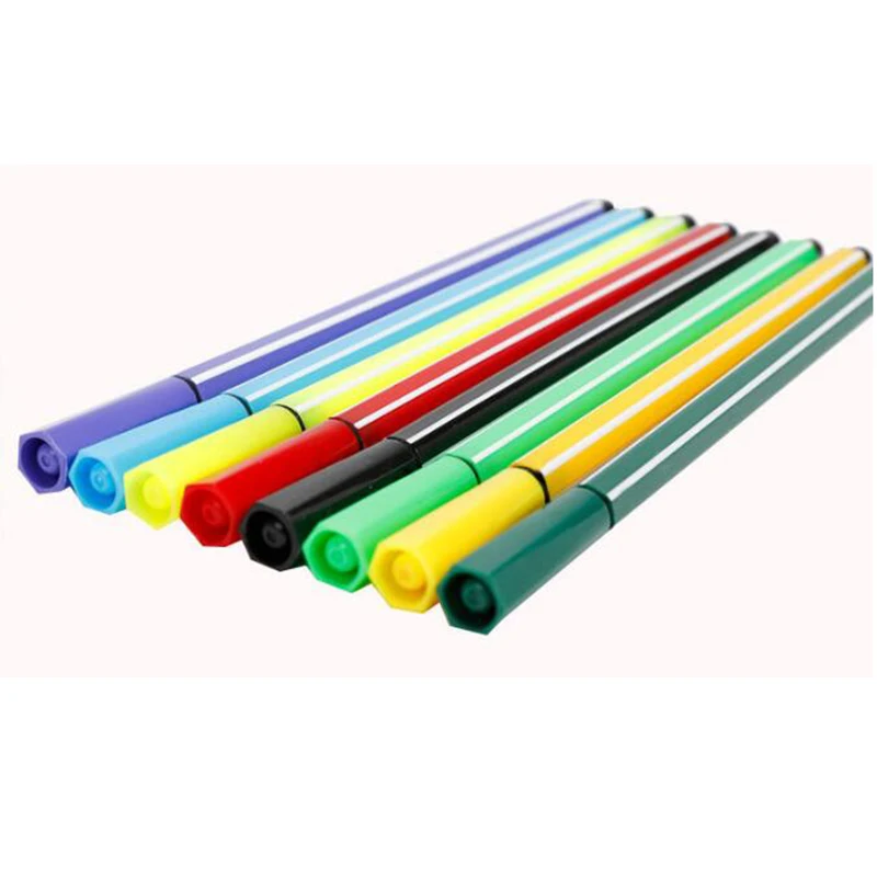 12 قطعة الأطفال اللوحة غير سامة المياه قلم رصاص ملون قابل للغسل المائية القلم علامة اللوحة للأطفال رسم الفن لوازم