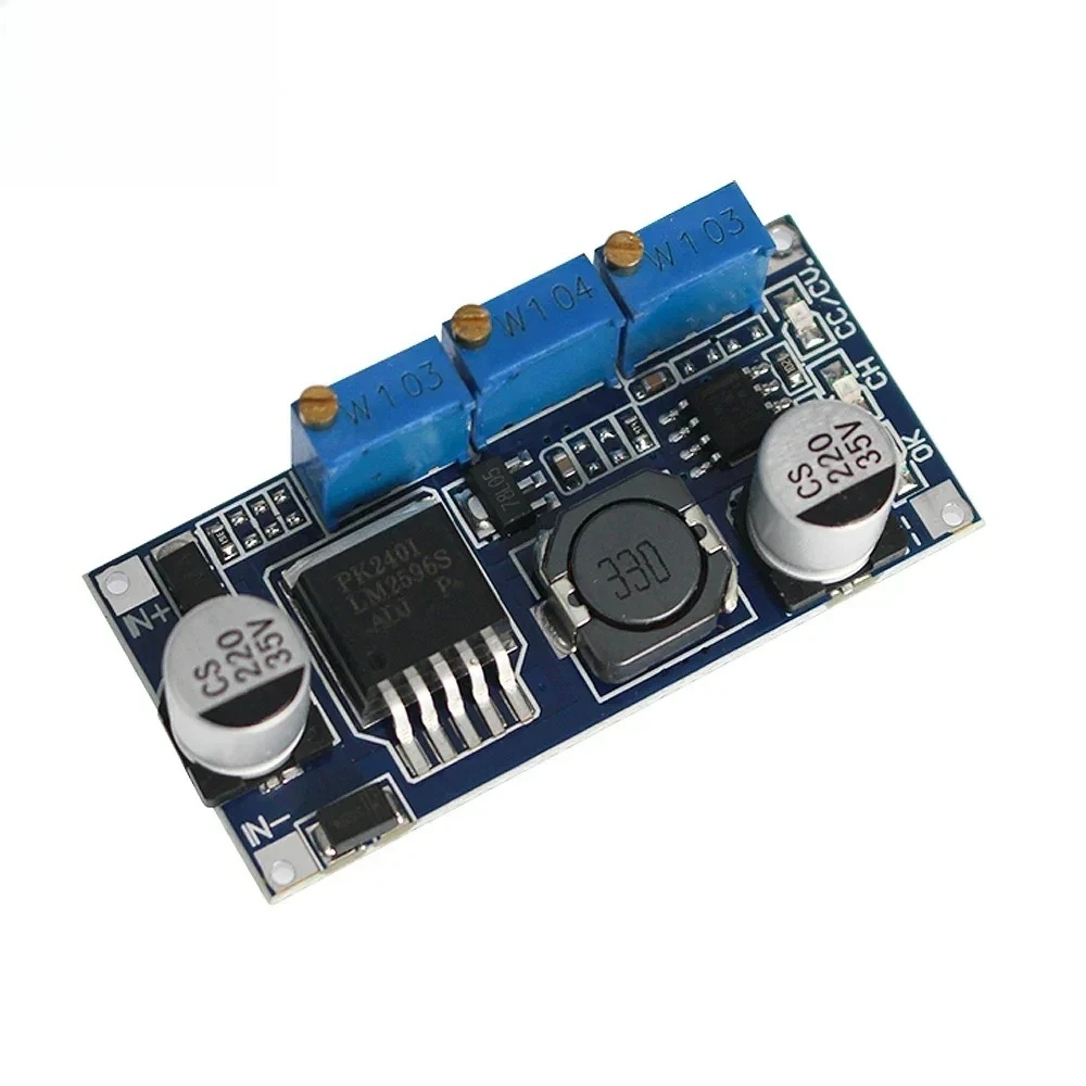 1PCS LM2596S DC-DC Buck Converter Modul 3A Einstellbare Step-Down Netzteil Modul 3,2 V-40V spannung Regler