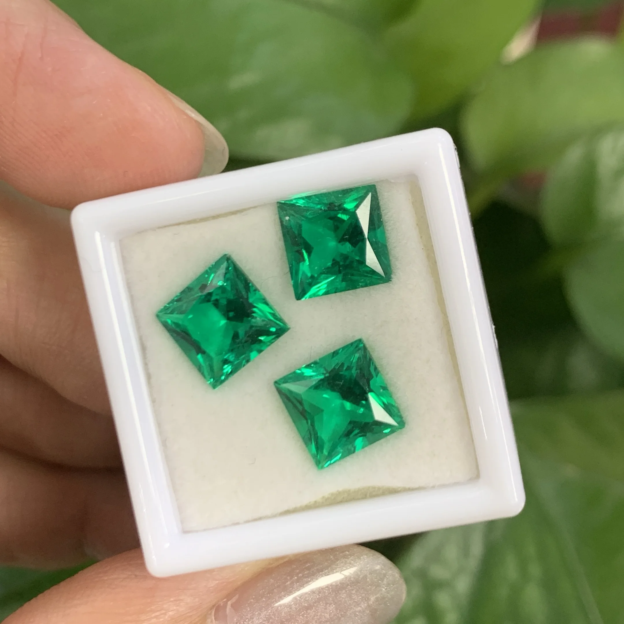 Loose Emerald Stone Lab Grown Gemstone VVS1 Clarity AGL Certificate Anniversary Gift-Giving Jewelry pendant ring 6