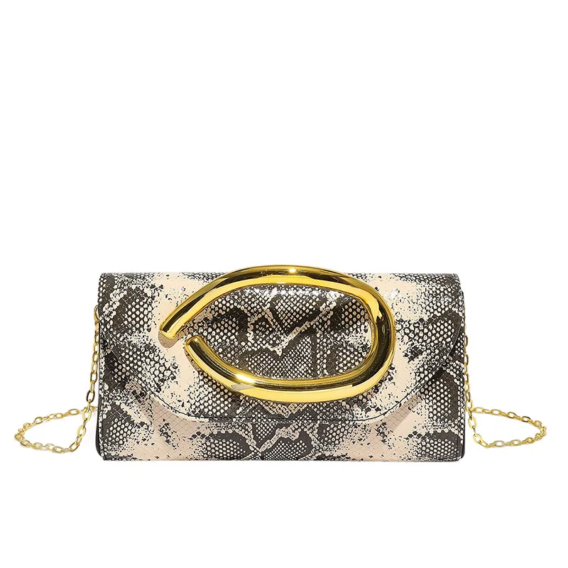 

​Designer Inspired Evening Clutch, 2025 Women's Sparkle Shoulder Bag, Multi-Way Chain Crossbody Purse for Party​