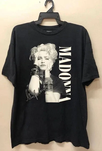 Camiseta vintage de los años 90 de Madonna Queen Music, camiseta de Madonna The Celebration Tour 2024
