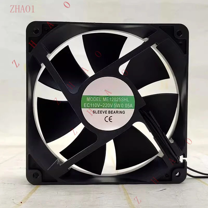

Z 1PCS for ME12025SHL EC110V~220V 5W 0.05A 12CM Axial Cooling Fan
