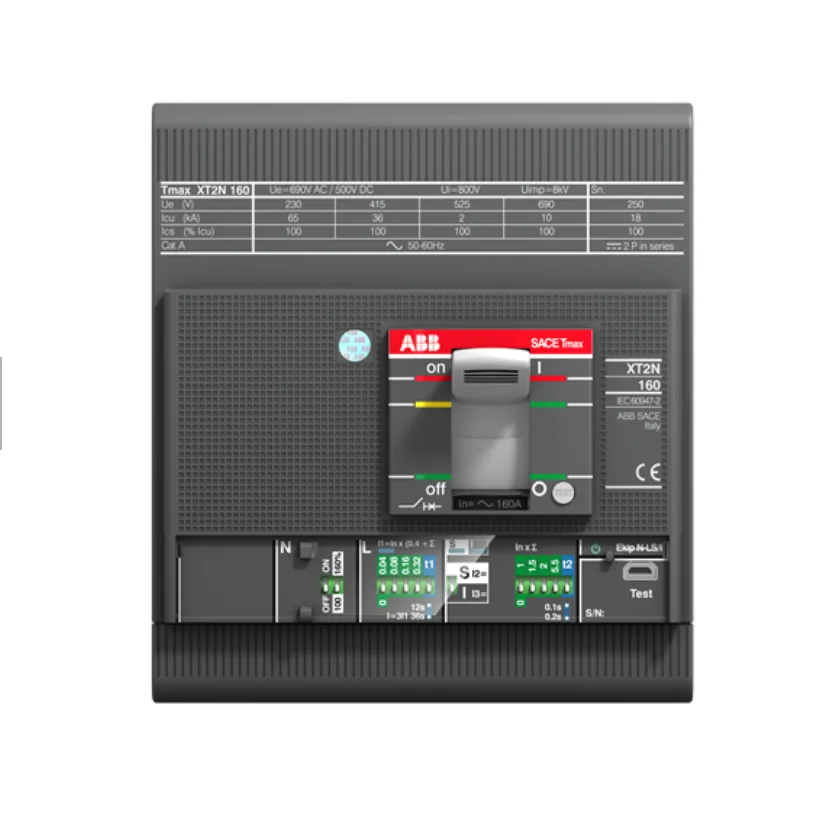 molded case circuit breaker XT2N160 LS/I R160 FF 4P  Product ID:1SDA067095R1