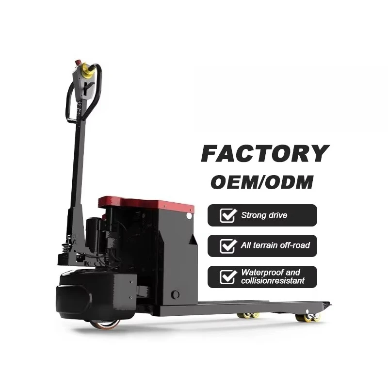 

Electric Forklift Pallet Stacker 1.5T 2.0 T Power Pallet Jack Portable Forklift for Sales