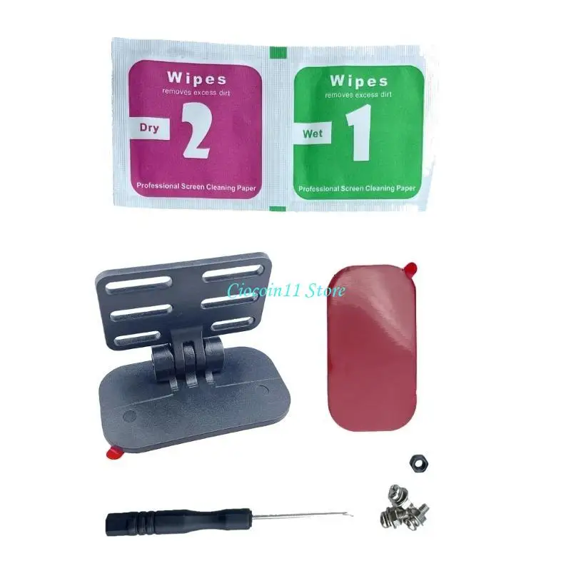 Y1UB Uprgades Vehicle Recorder Stand ABS Car Camera Mount for City & Highway Travel