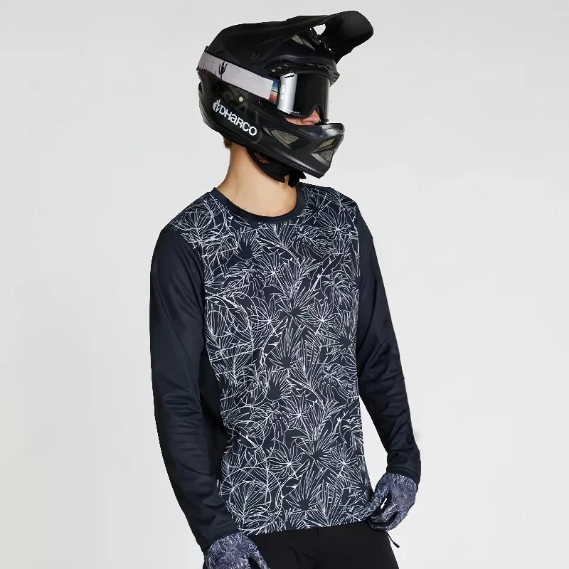 

Fashion 3D Printed Motorcycle Riding T Shirt Long Sleeve Quick Dry Breathable Comfortable for Bikers Men Women