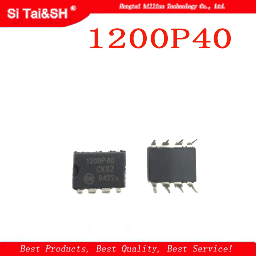 10PCS 1200P40 1200AP40 NCP1200P40 NCP1200AP40 DIP8  New PWM current mode controller