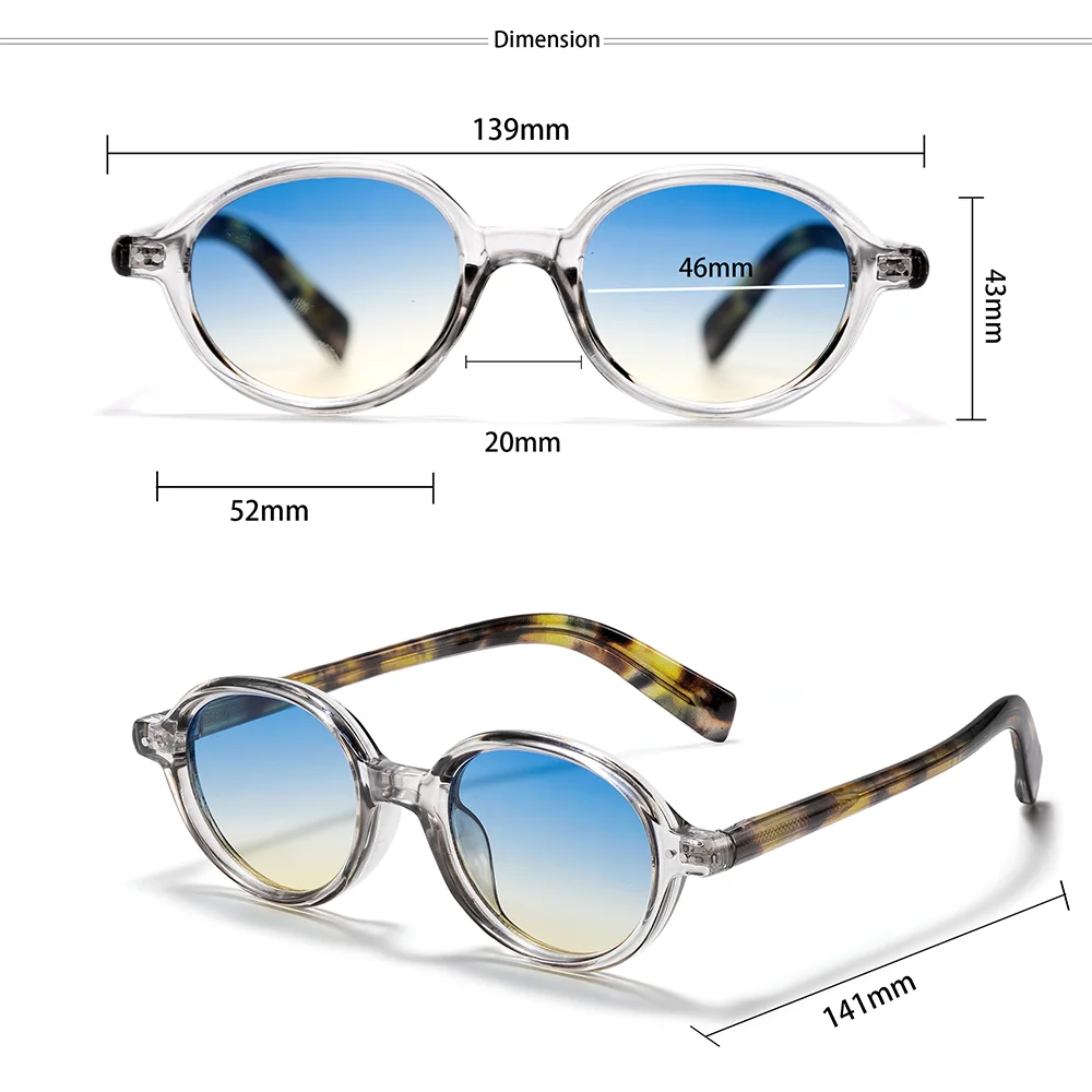CATERSIDE جديد ريترو الرجال النظارات الشمسية إطارات مستديرة واقية من الشمس النظارات المرأة السفر الشاطئ عطلة الهدايا الأساسية نظارات UV400