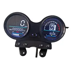 LED Digital Odometer Speedometer 12V for Ybr 125 Easily Install Replacement Waterproof Housing Motorcycle Digital Panel