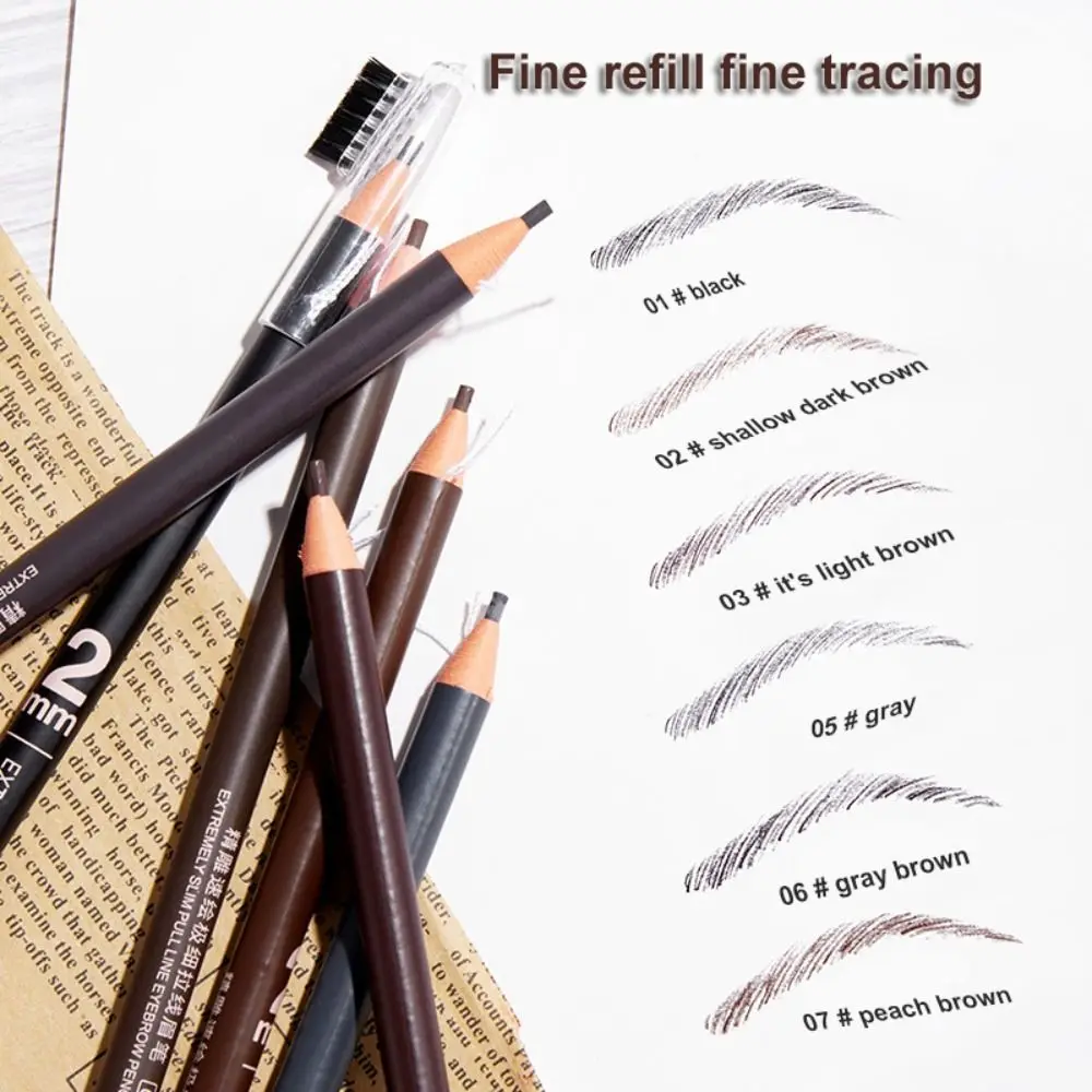 Liner Beauty Salon Draw Line Sweat-proof Eyebrow Artifact Makeup Tools Eyebrow Enhancer Tearing Eyebrow Pencil Lip Tattoo Pen