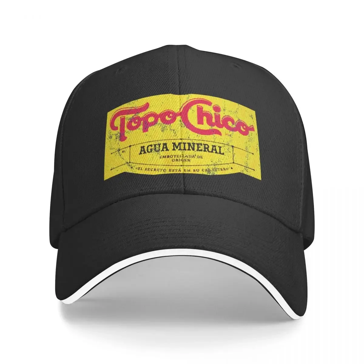 New Topo Chico agua mineral worn and washed logo (sparkling mineral water) Classic Baseball Cap