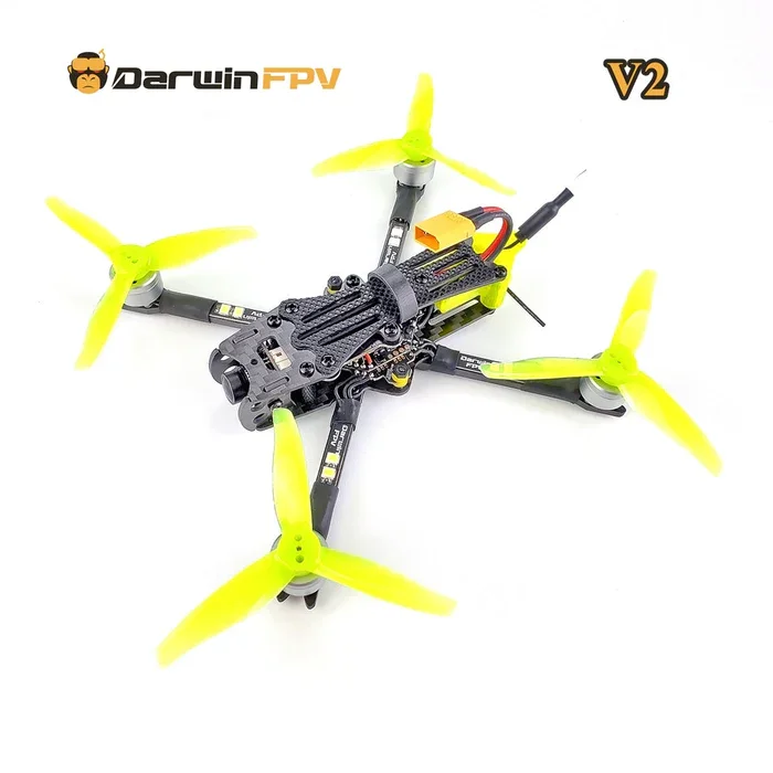 Darwin Baby Ape Pro V2 2-3S FPV Drone Radio Control Quadcopters Brushless Motor 4300KV Caddx AIO Flight Remote Control Drone