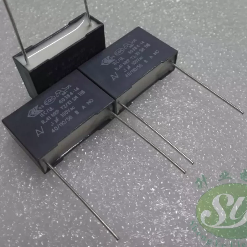 10pcs-100pcs KEMET AV R41 0.1uf/300VAC 100nf u1 104 brand new Y2 film capacitor 22MM