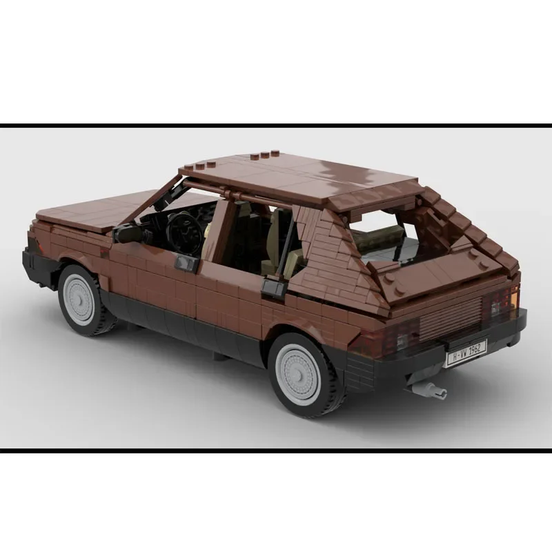 PopularClassicMOC-185907Iconic CitySports Car Racing Building Blocks Model1364PartsMOC Creative Toy forBoys andKids forChristmas