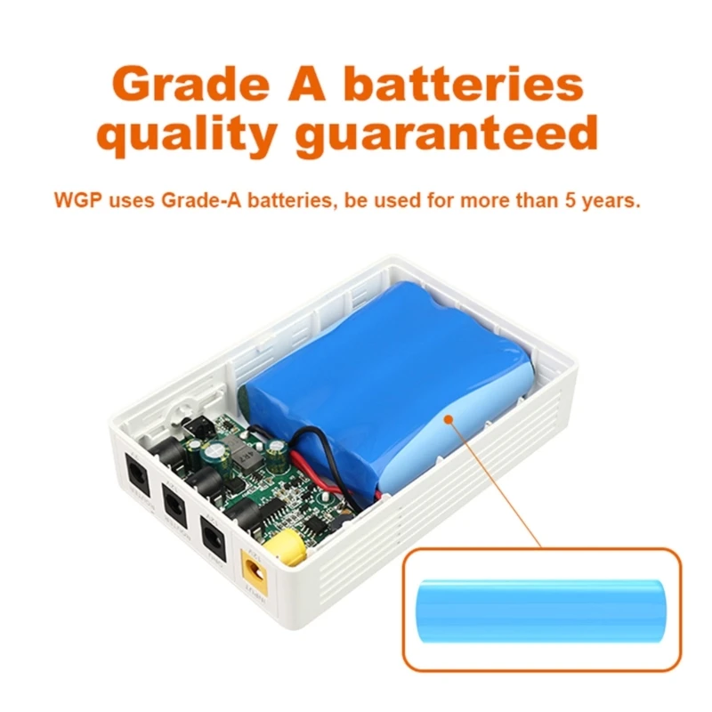 Mini DCUPS แบตเตอรี่สํารองแหล่งจ่ายไฟสํารองสําหรับโมเด็มเราเตอร์ Wifi รับประกันการเชื่อมต่อเครือข่ายอย่างต่อเนื่อง