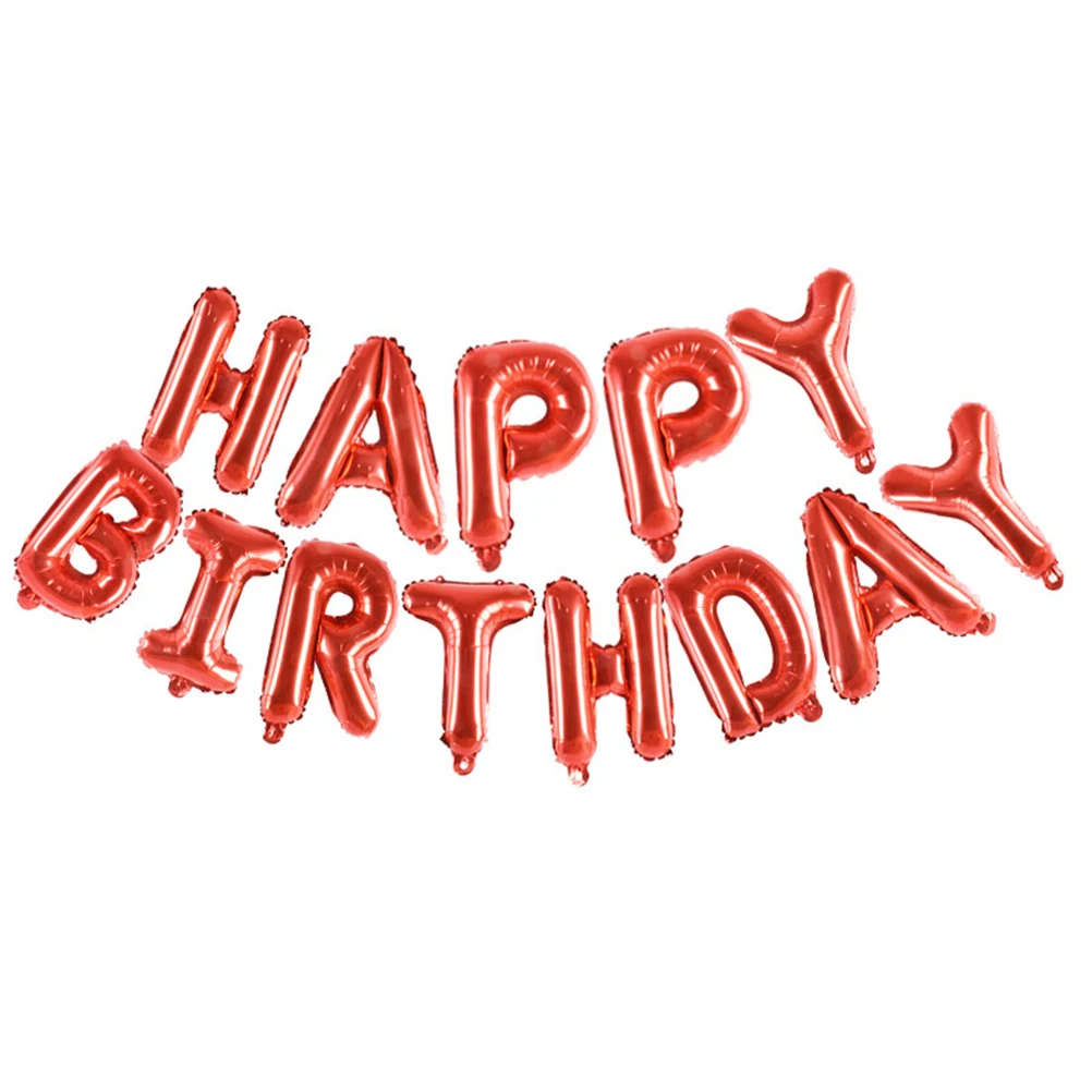 

26 pcs Birthday Balloons Set 16 Inch 12 Inch Sequin Solid Color Balloons Kids Party Wedding Baby Shower Decorations Party Favors