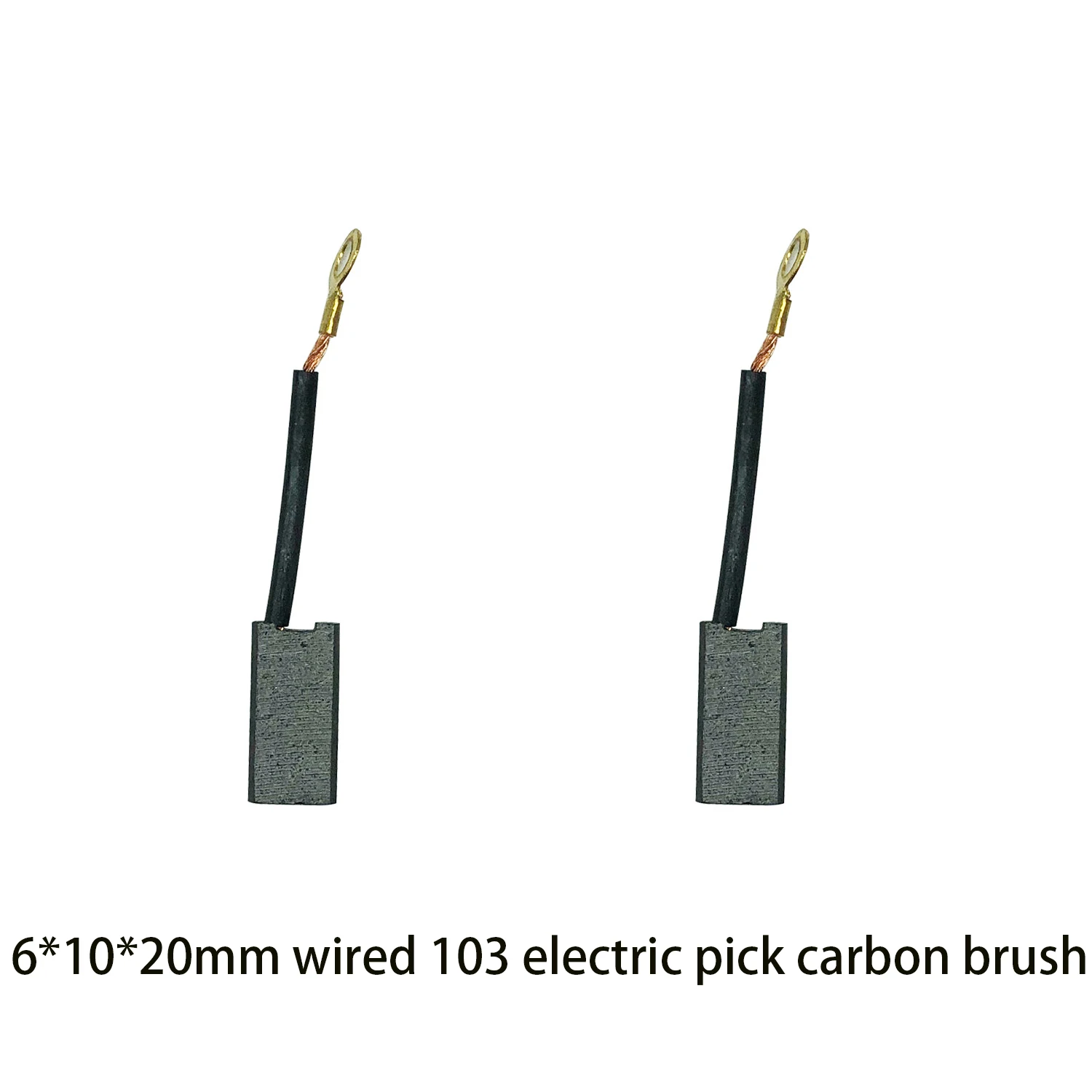 

2 pack professional 103 carbon brush corded electric hammer 6*10*20mm