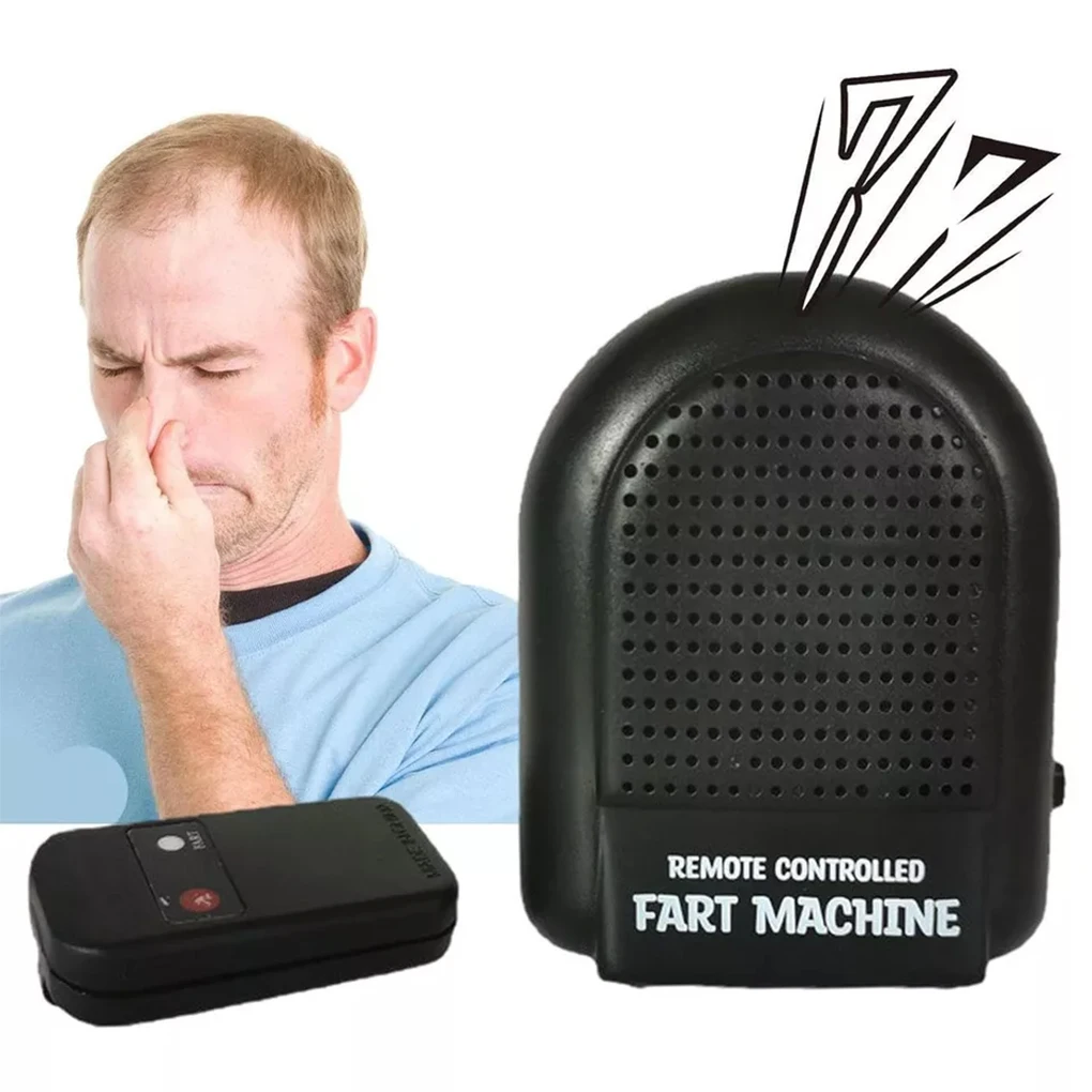Black Funny Fart Machine Toy For Hilarious Pranks And Gags Versatile Gift Idea Funny Prank Gadgets