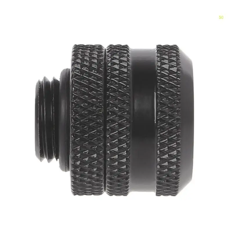 G1/4 "تركيبة ضغط سريعة للأنبوب الصلب 10x14 مللي متر 1 قطعة أسود دروبشيبينغ